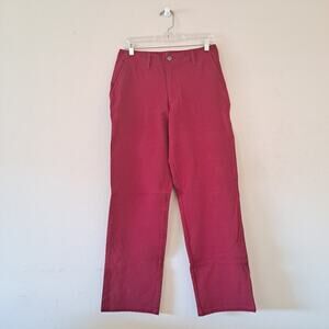 Tommy Hilfiger Red / Burgundy Stretch Straight Leg Jeans - 6